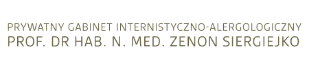Zenon Siergiejko Prywatny gabinet internistyczno alergologiczny logo